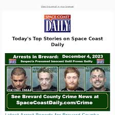 Space Coast Daily Arrests Today