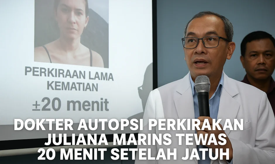 Dokter autopsi perkirakan Juliana Marins tewas 20 menit setelah jatuh