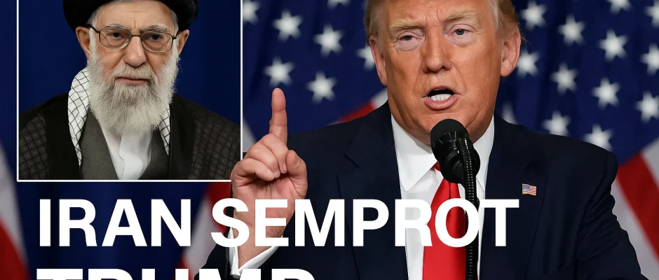 Iran Peringatkan Trump, Hentikan Retorika Kasar Jika Ingin Kesepakatan Nuklir