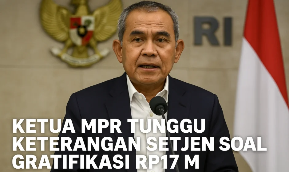 Ketua MPR Tunggu Keterangan Setjen soal Gratifikasi Rp17 M