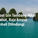 Raja Ampat Diselamatkan, Empat Tambang Nikel Dicabut Pemerintah