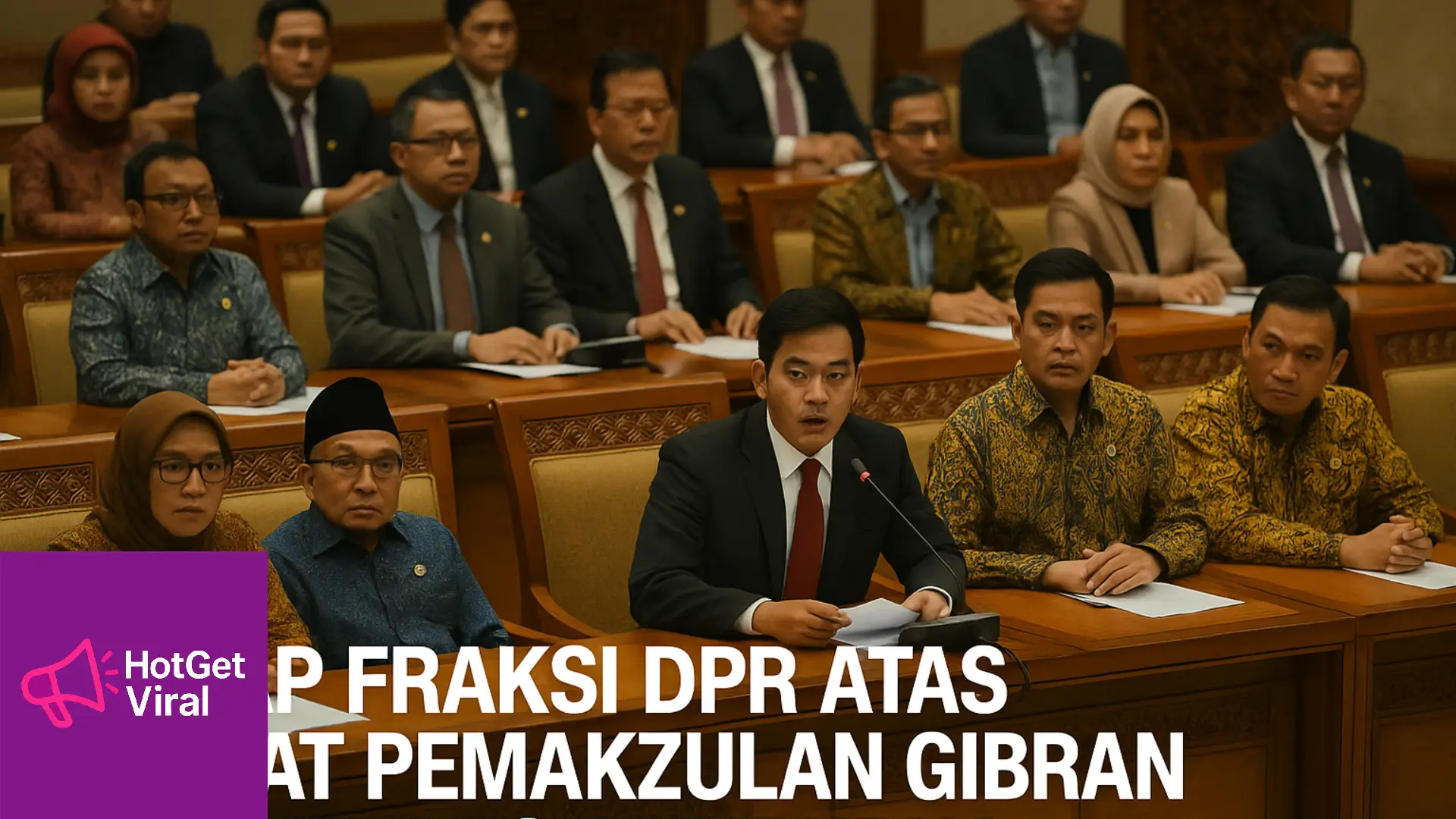 Sikap Fraksi DPR atas Surat Pemakzulan Gibran, Peta Politik Jelang Paripurna Menegang