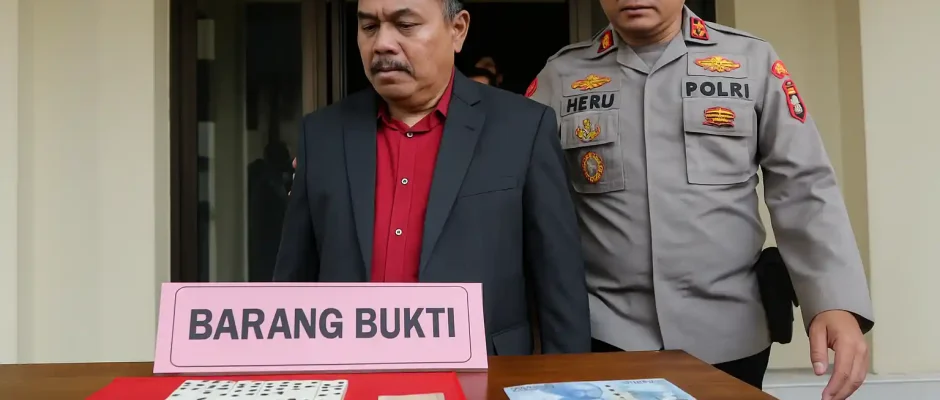 Anggota DPRD Kudus Terseret Kasus Judi Domino Polisi