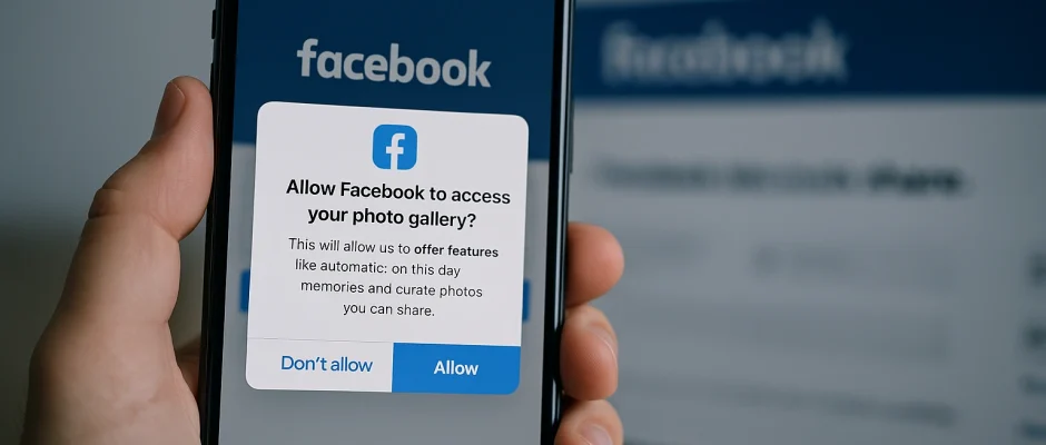facebook akses galeri, facebook android, privasi pengguna facebook, meta akses foto, keamanan digital facebook