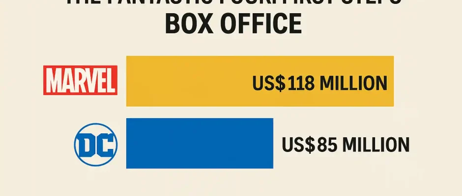 Fantastic Four Raup Rp1,9 Triliun, Kalahkan Superman di Box Office