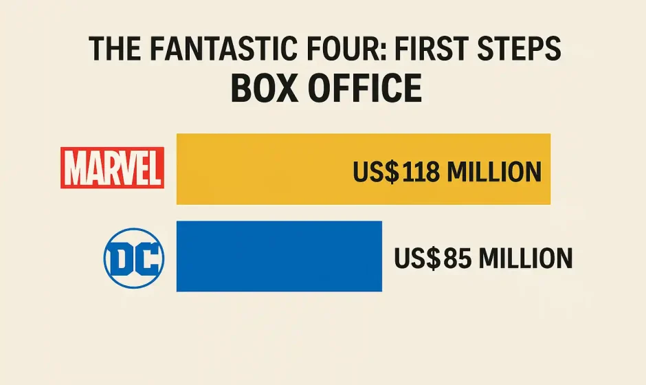 Fantastic Four Raup Rp1,9 Triliun, Kalahkan Superman di Box Office
