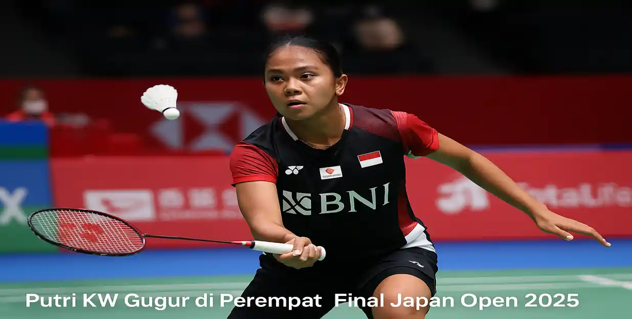 Japan Open 2025: Putri KW Gugur, Asa Tunggal Putri Indonesia Tamat!
