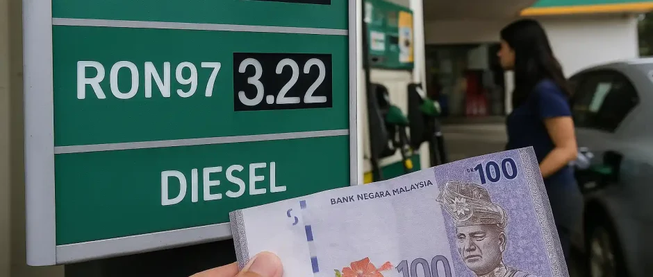 Malaysia Turunkan Harga BBM dan Beri Bantuan RM100 untuk Warga