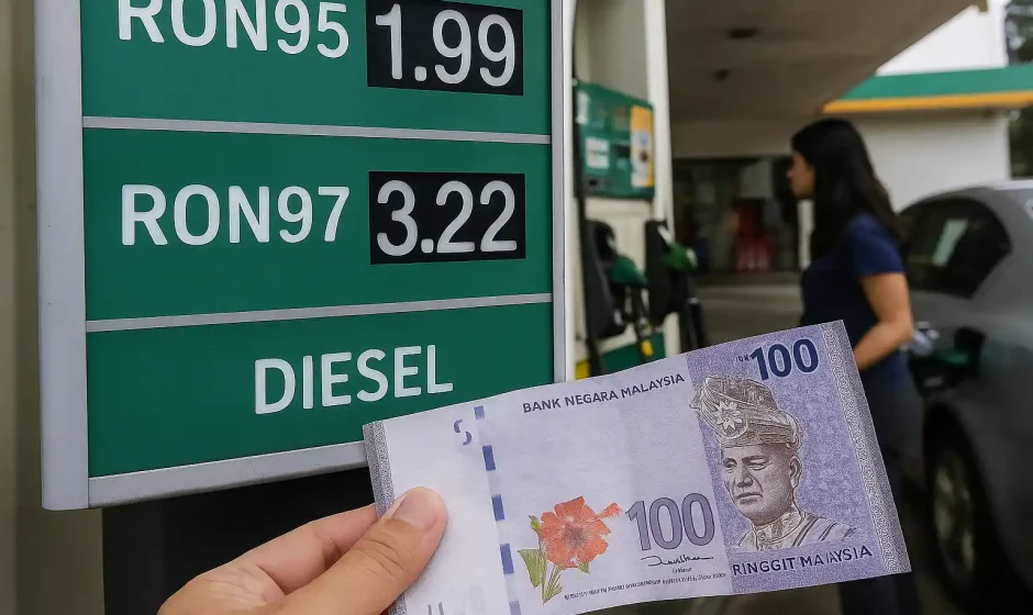 Malaysia Turunkan Harga BBM dan Beri Bantuan RM100 untuk Warga