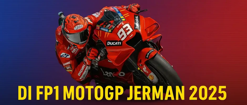Marc Marquez Tampil Dominan, Marc Marquez Tercepat, FP1 MotoGP Jerman 2025