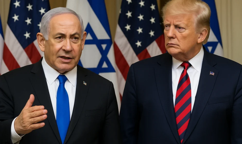 Netanyahu Tolak Negara Palestina Merdeka Saat Bertemu Trump