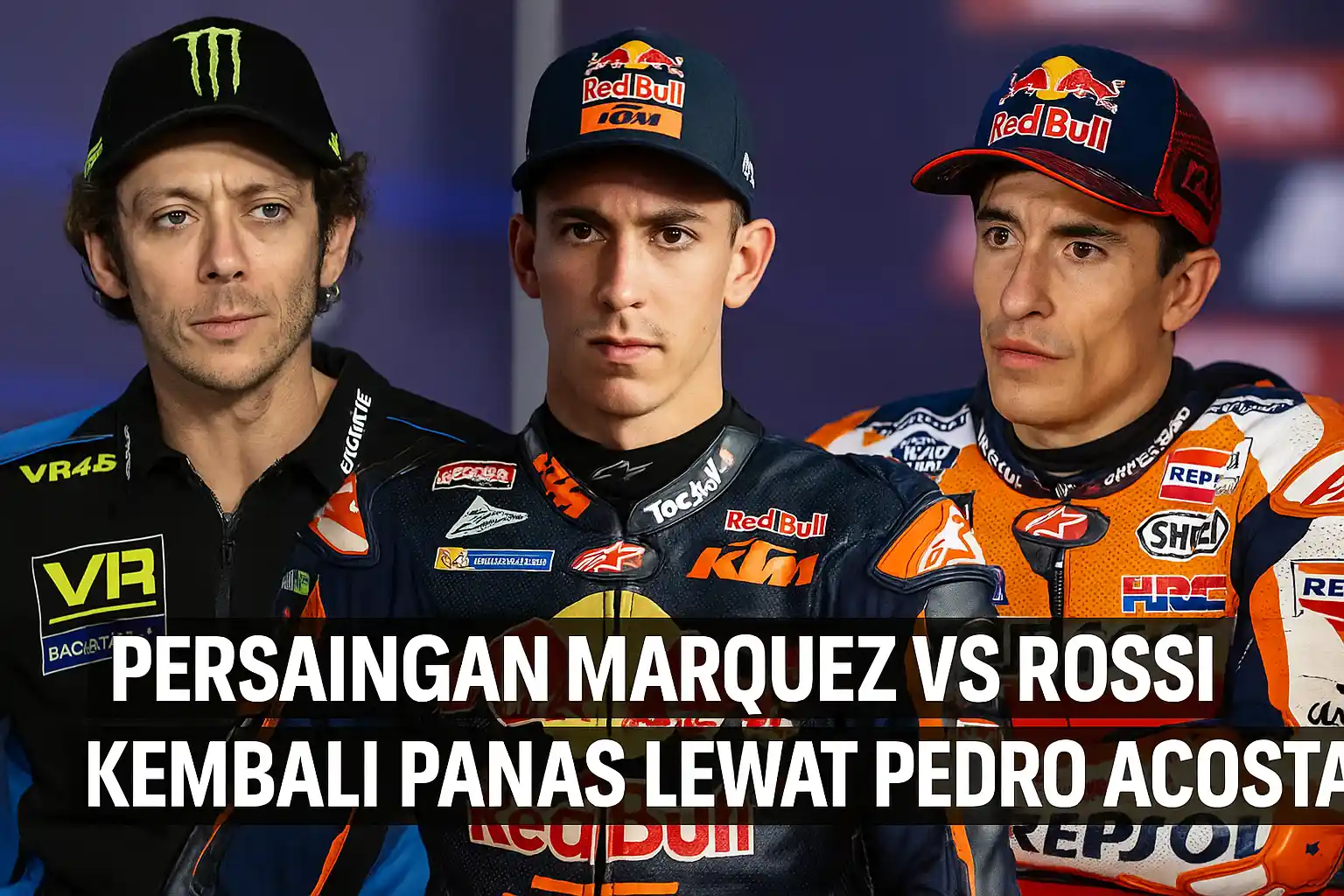 Pedro Acosta Dinilai Valentino Rossi Punya Potensi Gagalkan Dominasi Marquez Musim Depan