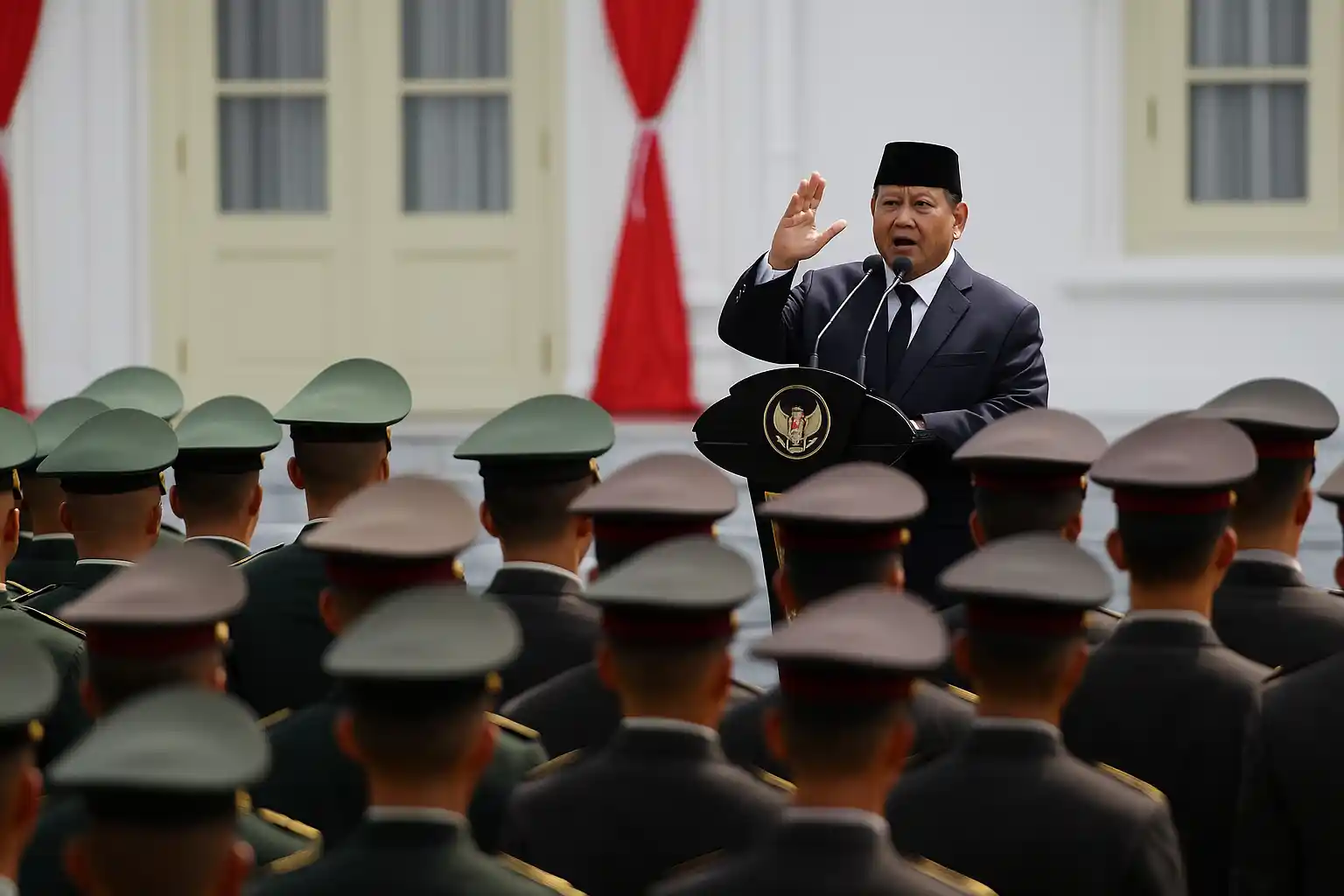 Prabowo, TNI-Polri Harus Siap Hadapi Gangguan Negara