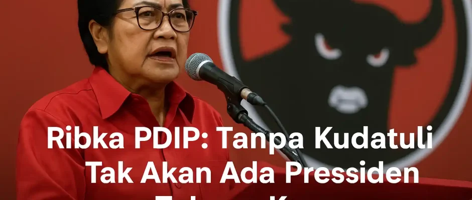 Ribka PDIP, Tanpa Kudatuli Tak Akan Ada Presiden Tukang Kayu