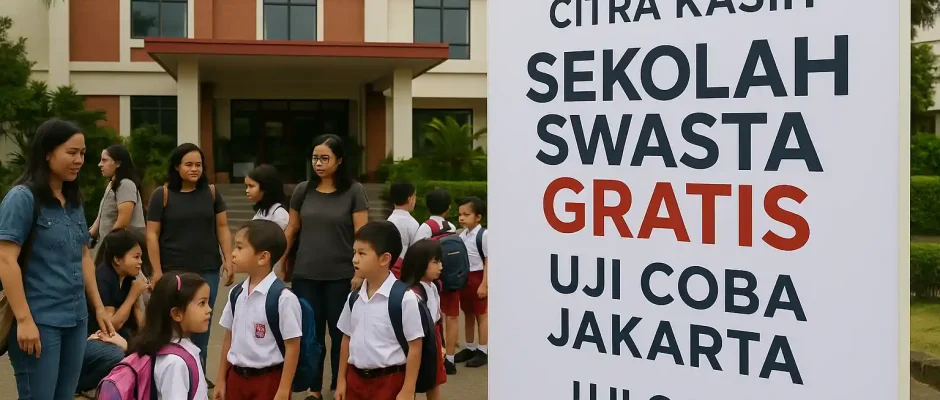 Sekolah Swasta Gratis Jakarta Siap Uji Coba Tahun Ajaran Baru