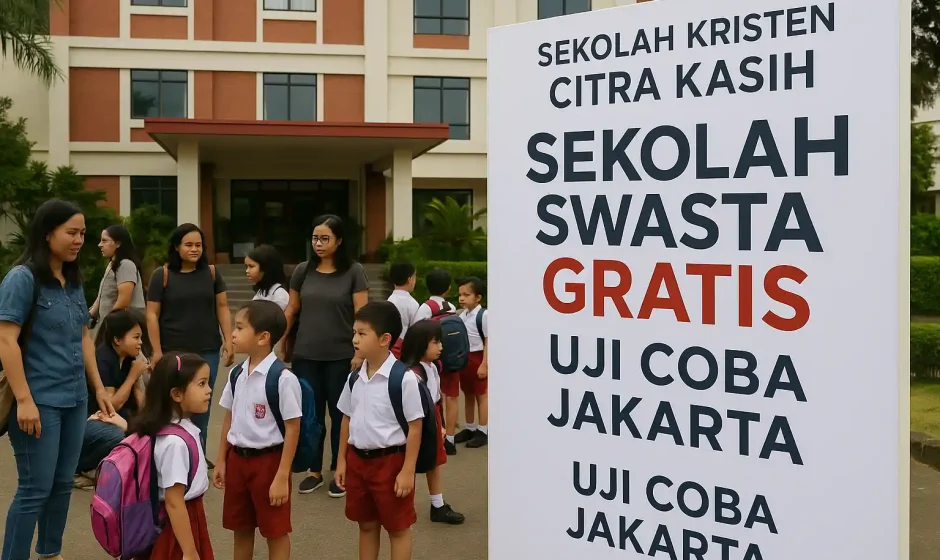 Sekolah Swasta Gratis Jakarta Siap Uji Coba Tahun Ajaran Baru