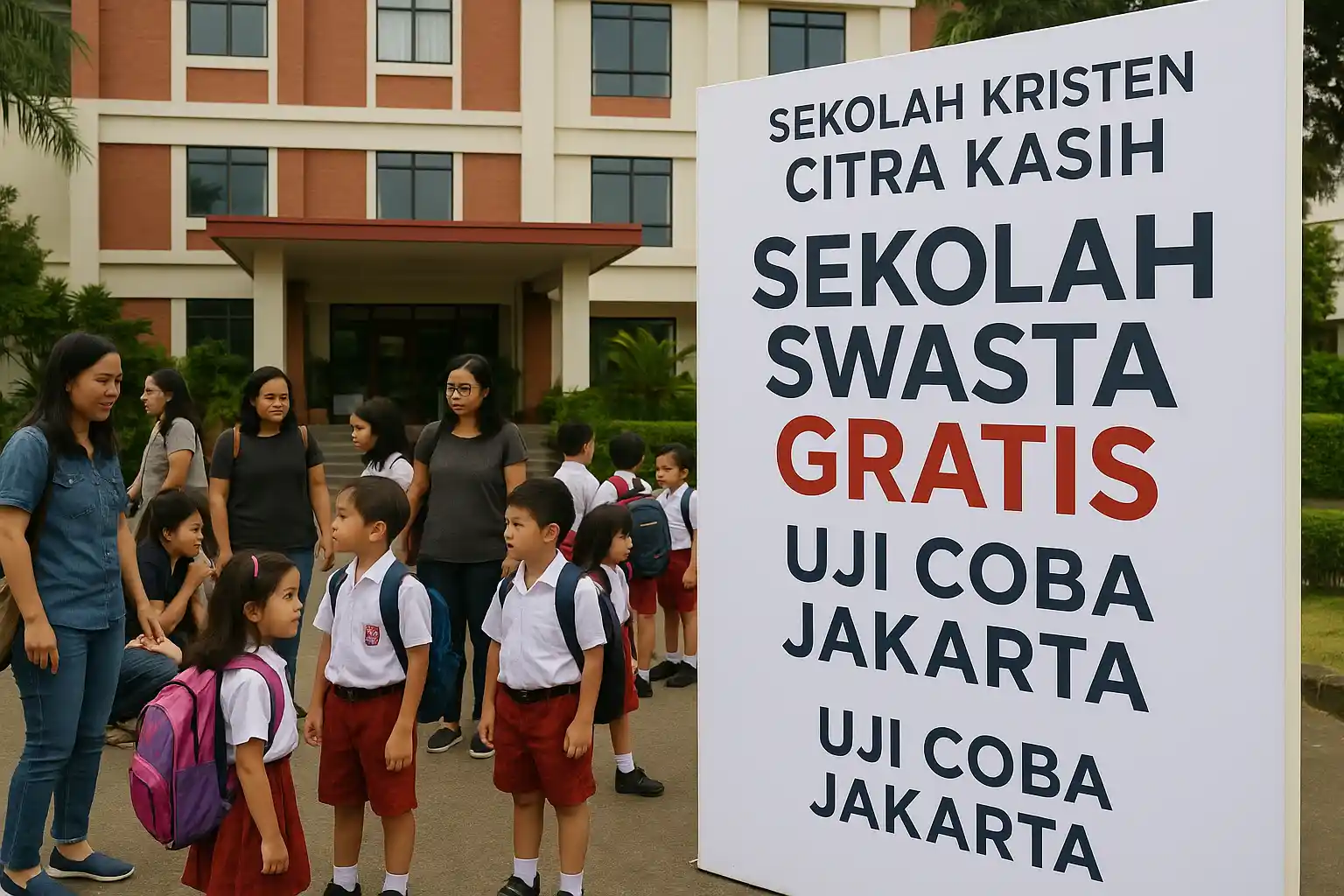 Sekolah Swasta Gratis Jakarta Siap Uji Coba Tahun Ajaran Baru