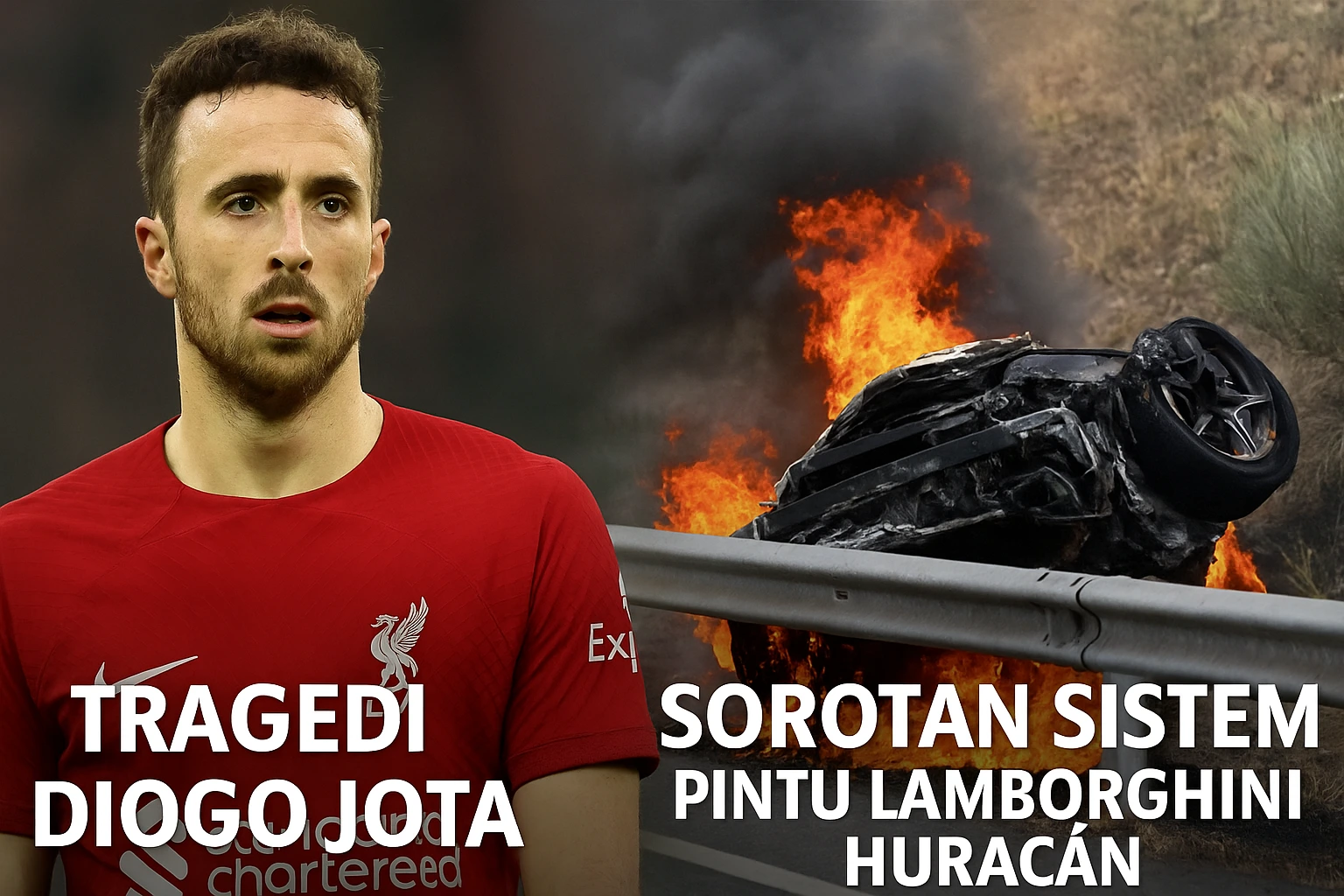 Tragedi Diogo Jota dan Sorotan Sistem Pintu Lamborghini Huracán