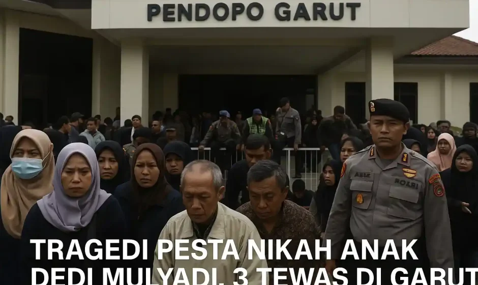Tragedi Pesta Nikah Anak Dedi Mulyadi, 3 Tewas di Garut