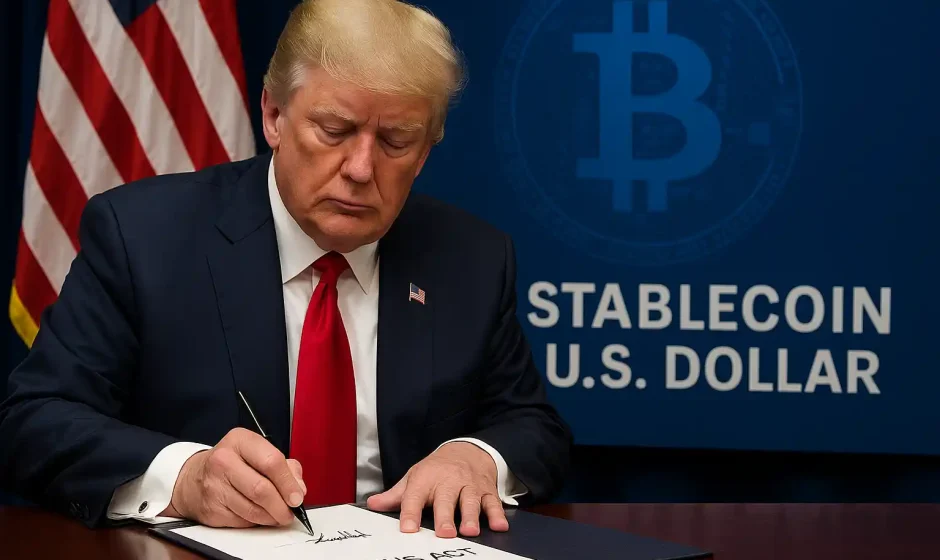 Trump Resmikan GENIUS Act, Atur Stablecoin Demi Dolar AS