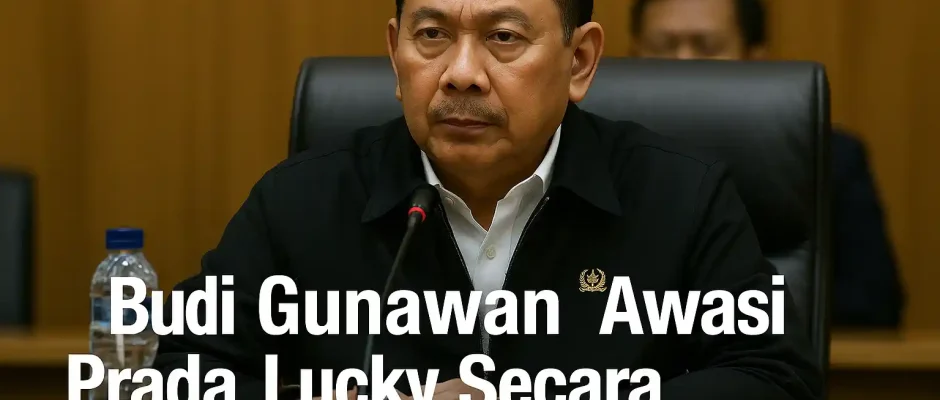 Budi Gunawan Awasi Kasus Prada Lucky secara Transparan