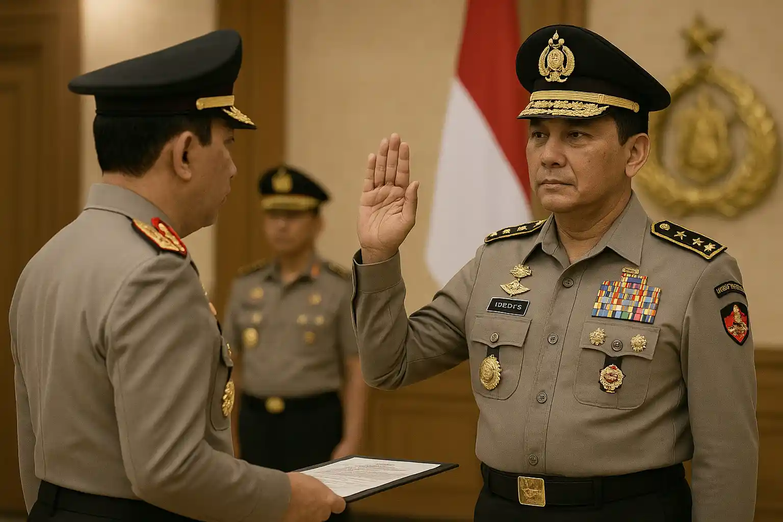 Dedi Prasetyo Jadi Wakapolri Resmi Dilantik Kapolri