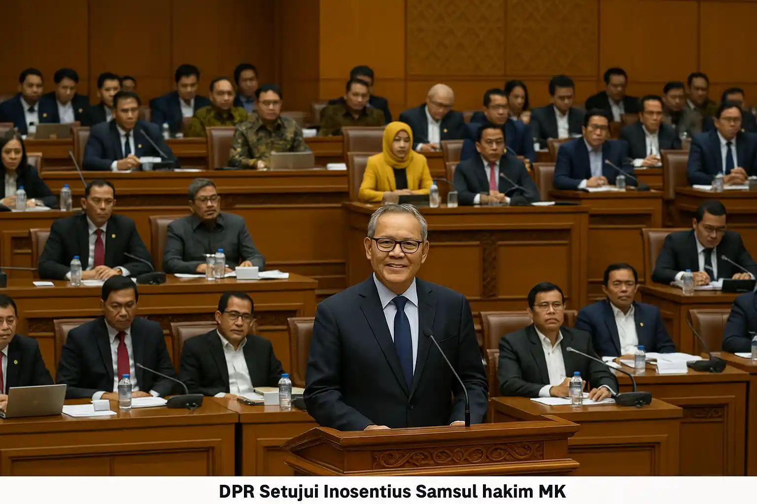 DPR Setujui Inosentius Jadi Hakim MK