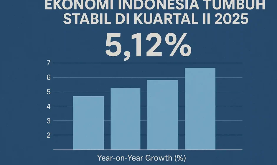 Ekonomi Indonesia Tumbuh Stabil di Kuartal II 2025