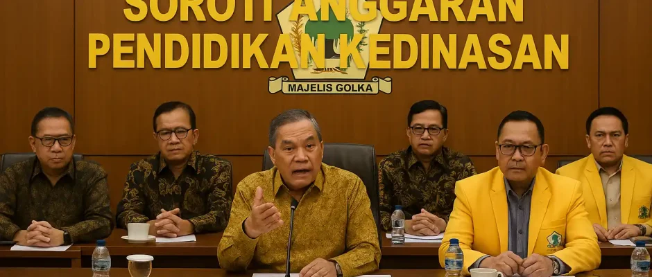 Golkar Soroti Anggaran Pendidikan Kedinasan di APBN