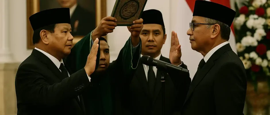 Indroyono Soesilo Dubes AS yang baru dilantik Prabowo