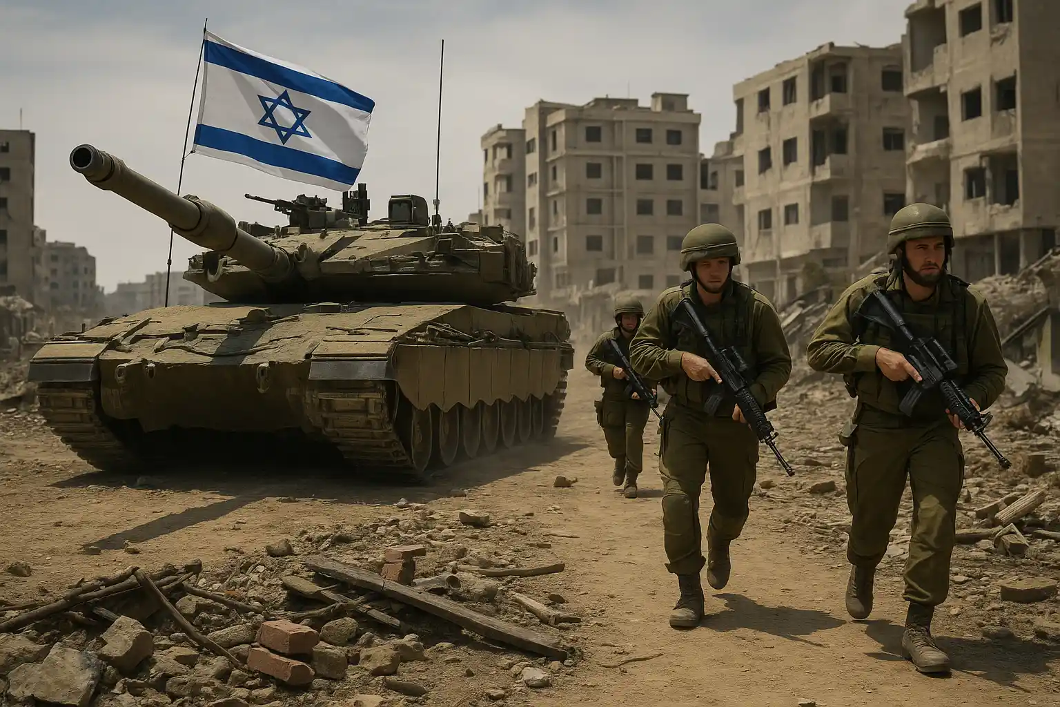 Israel Setujui Rencana Duduki Gaza City