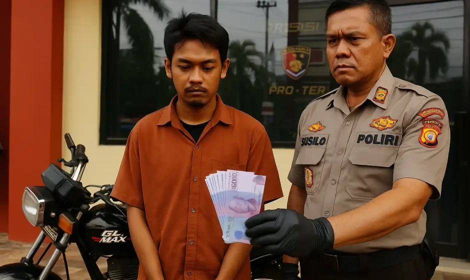 Kasus Motor Uang Mainan Gegerkan Mojokerto