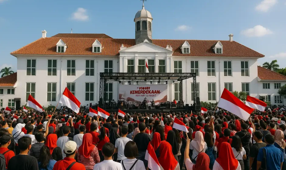 Konser Kemerdekaan GBN Meriahkan HUT ke-80 RI
