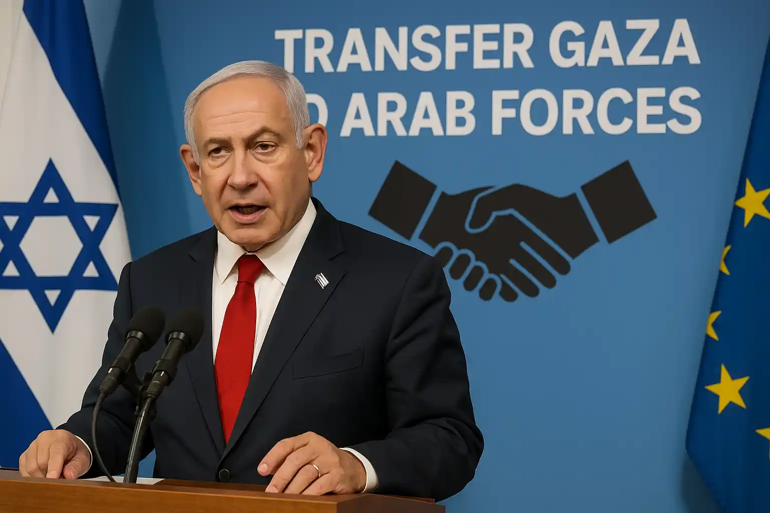 Netanyahu Serahkan Gaza ke Pasukan Arab Picu Polemik