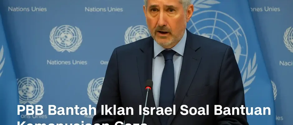 PBB Bantah Iklan Israel Soal Bantuan Kemanusiaan Gaza