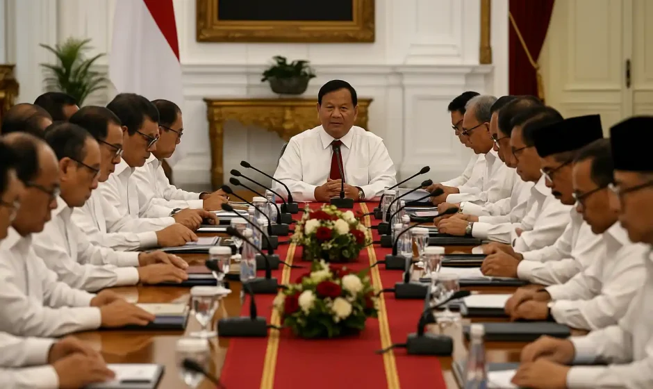 Prabowo Gelar Sidang Kabinet di Istana Negara