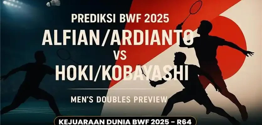 Prediksi Alfian/Ardianto vs Hoki/Kobayashi BWF 2025