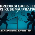 Prediksi Kim/Seo vs Carnando/Maulana BWF 2025: Duel Drive, Net Kill, dan Stamina Ralinya