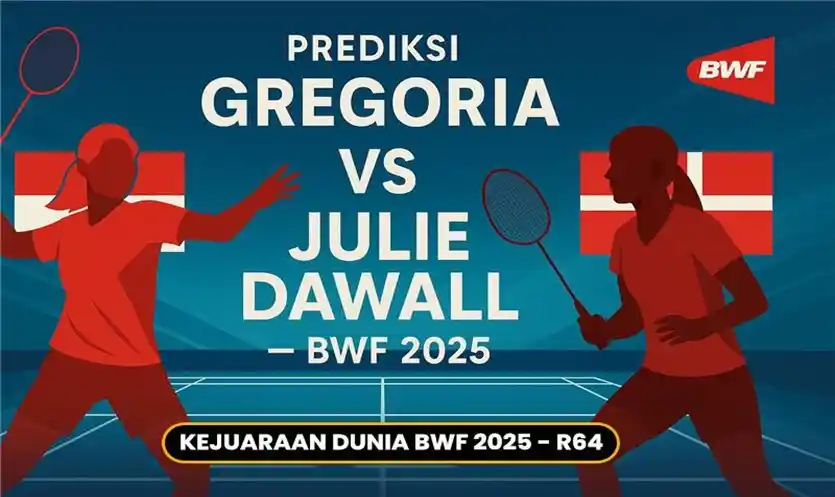 Prediksi Gregoria Mariska Tunjung vs Julie Dawall Jakobsen BWF 2025