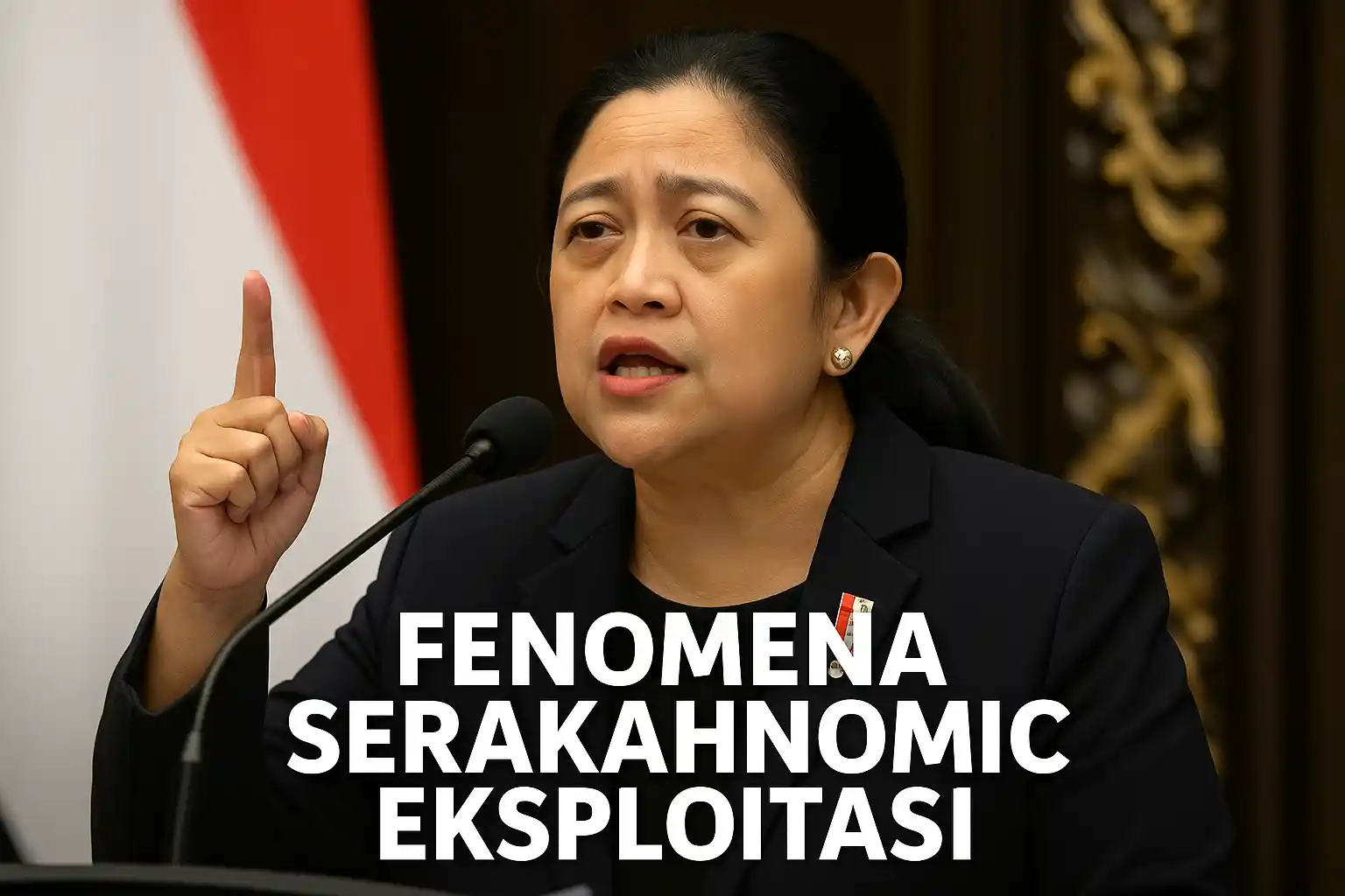 Puan Soroti Fenomena Serakahnomic Eksploitasi