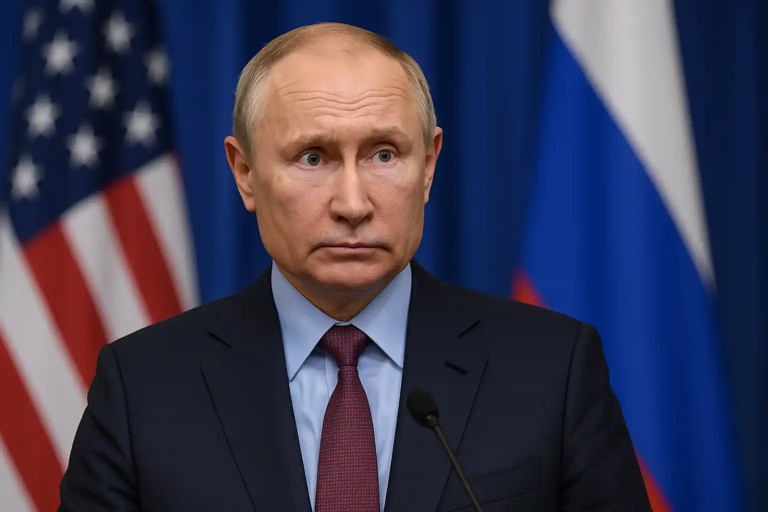 Putin Bingung Ukraina Saat Ditanya di Konferensi Pers