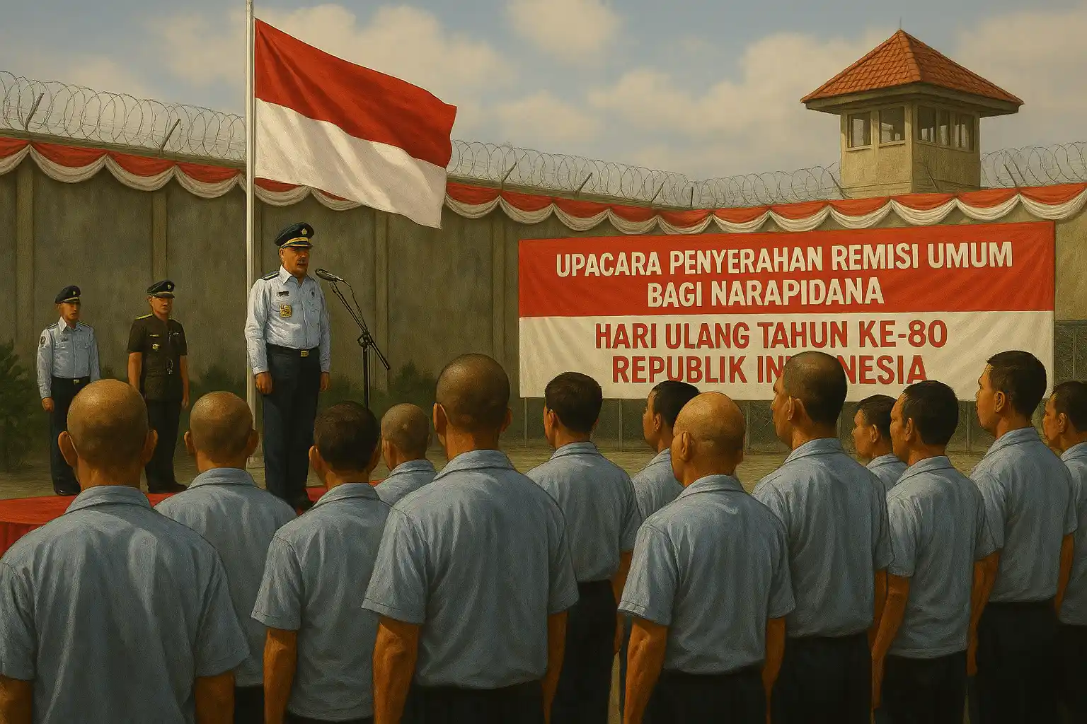 Remisi Napi Terkenal HUT ke-80 RI Picu Kontroversi