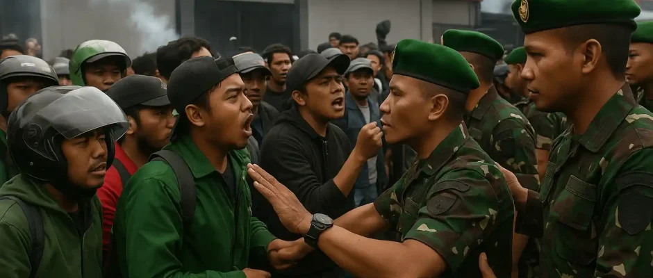 Ricuh Mako Brimob Reda Setelah Dialog TNI