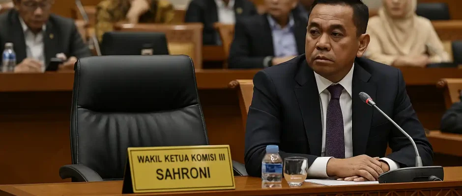 Sahroni Dicopot DPR Usai Kritik Pedemo Viral