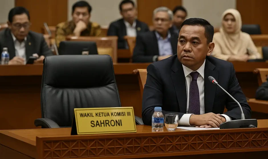 Sahroni Dicopot DPR Usai Kritik Pedemo Viral