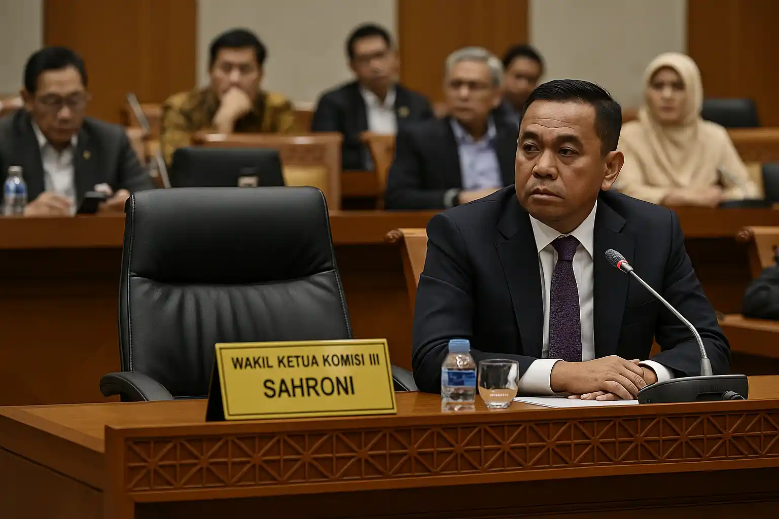 Sahroni Dicopot DPR Usai Kritik Pedemo Viral