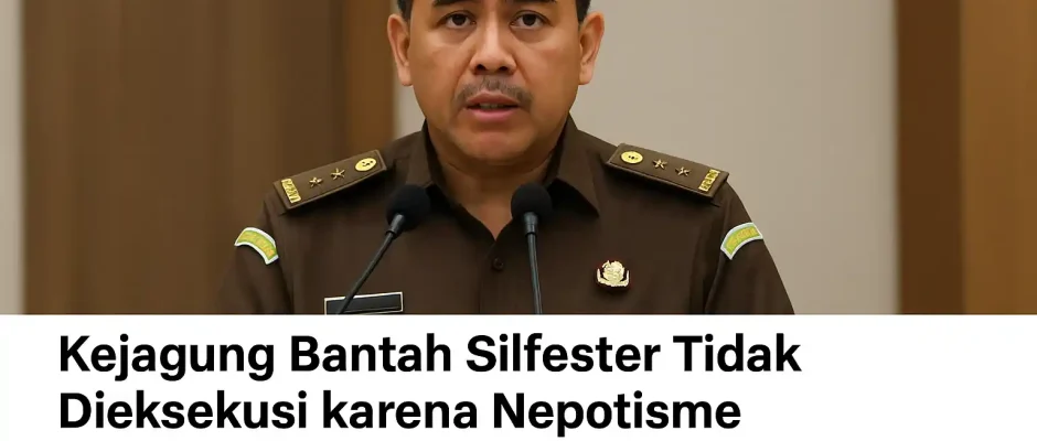 Silfester Matutina PK Tidak Menunda Eksekusi