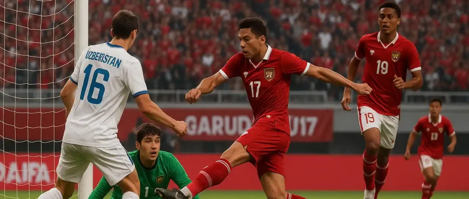 Timnas U-17 Hajar Uzbekistan 2-0 di Piala Kemerdekaan