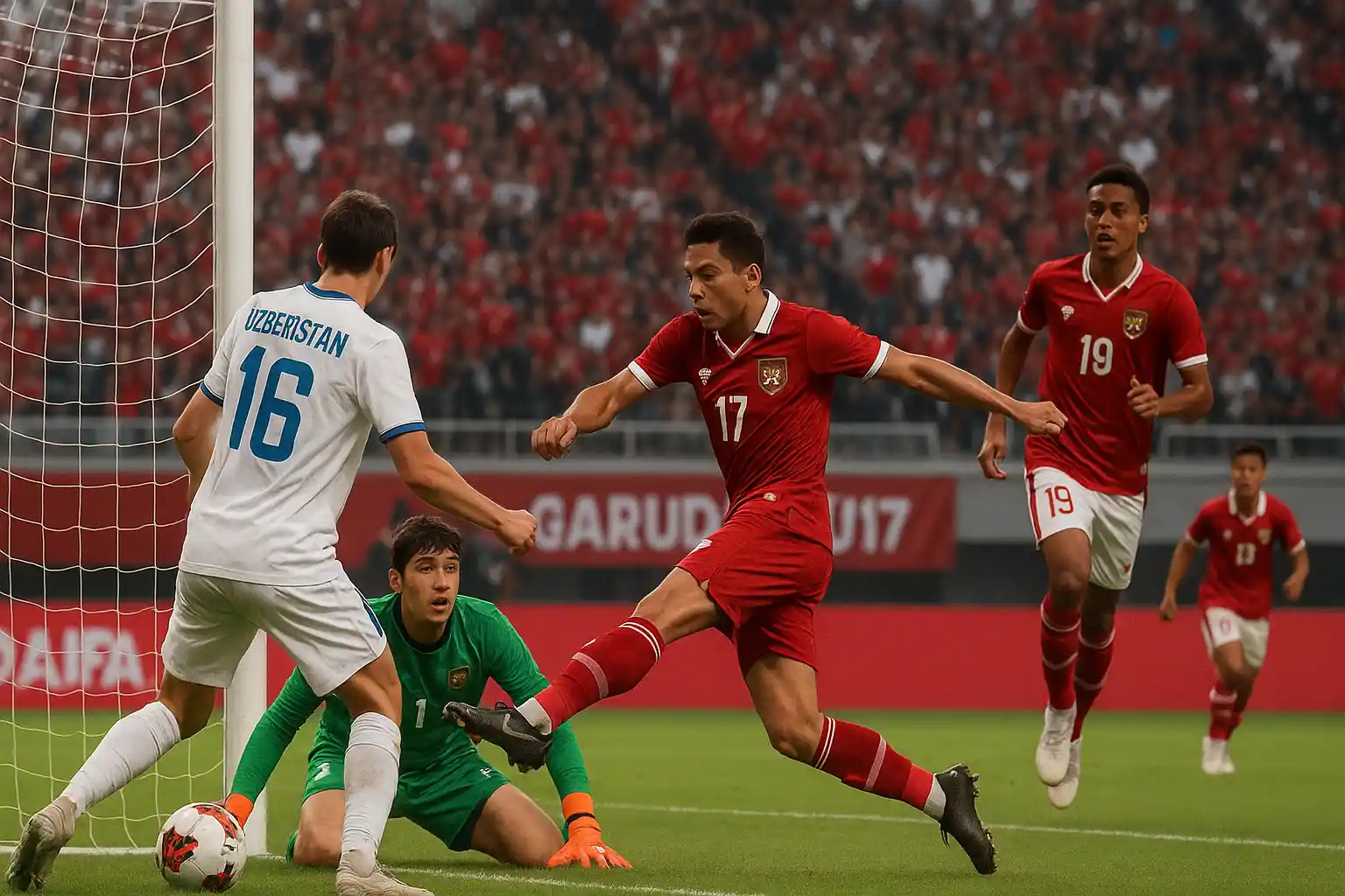 Timnas U-17 Hajar Uzbekistan 2-0 di Piala Kemerdekaan