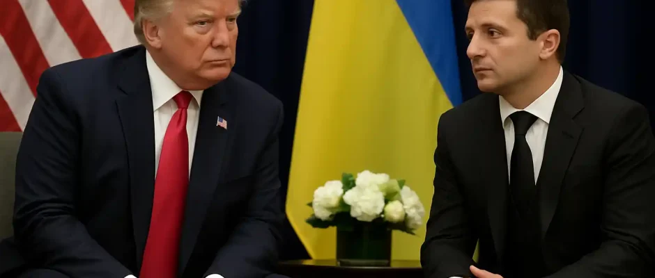 Trump Tolak Ukraina NATO Menjelang Pertemuan dengan Zelensky